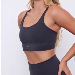 Set Active LUXFORM scoop Y bra - storm S